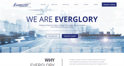 Desktop Screenshot of everglorylogistics.com