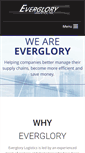 Mobile Screenshot of everglorylogistics.com